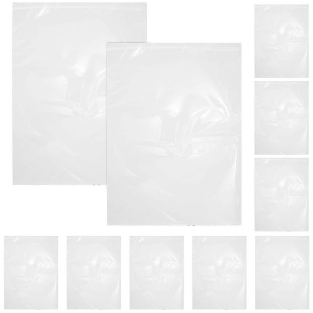 100 Pcs Clear Packing Bags Clear Cellophane Bags Clear Gift Bags Small Cello Treat Bag Slider Storage Bags