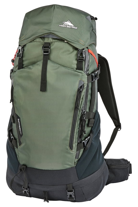 Pre-Owned High Sierra Pathway 2.0 60L Backpack - Forest Green