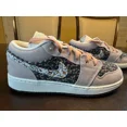 thumbnail image 3 of Ni - ke New Air Jordan 1 Low Floral Sneaker Shoes Size 6Y, 3 of 5
