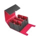 thumbnail image 1 of Caja de baraja de cartas coleccionables para niños, expositor de cartas de juego para álbumes de colección TCG negro rojo, 1 of 9