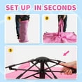 thumbnail image 3 of Large 84"x84"x44" Pop-Up Playpen for Kids, Indoor & Outdoor Baby Play Tent with UV 50+ Top Cover, Lightweight Portable Play Yard for Toddlers, Camping, Beach, and Pets, 3 of 11