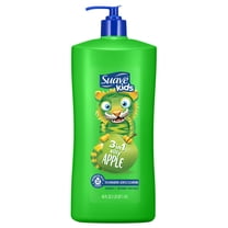 Suave Kids 3 in 1 Silly Apple Shampoo, Conditioner & Body Wash, 40 FL OZ Pump