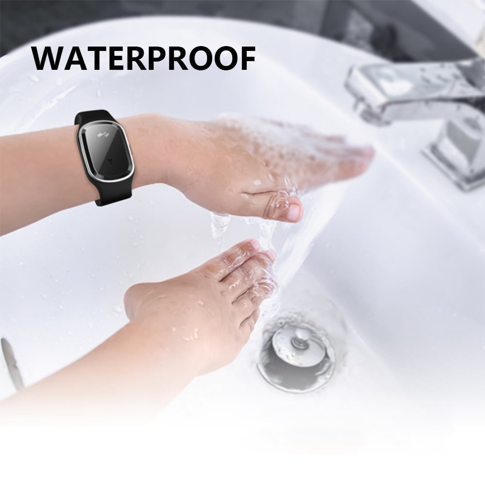 tooloflife Ultrasonic Mosquito Repellent Anti Repeller Wristband Bracelet USB Rechargeable Adults and Kids Unisex