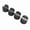 Black, variant on NFTIGB 4pcs HiFi Cable Clamp Wire Bracket Aluminum Alloy Power Speaker Cable Riser Clip Stabilizer Holder Pin for Audiophile Setup Black Premium Vibration Isolation Booster Stand 6.30 in / 16 cm