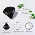 thumbnail image 4 of 6 Triangle Powder Puff,makeup Puff For Face Powder,velour Triangle Sponges For Banmo, 4 of 5