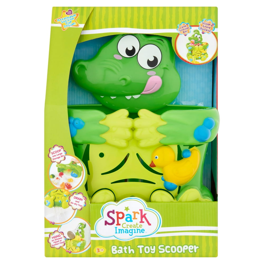 Spark Create Imagine Alligator Bath Toy Scooper