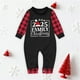 thumbnail image 1 of Pijamas familiares europeos con estampado navideño de moda, traje para padres e hijos, monos de poliéster para bebés., 1 of 3