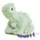 thumbnail image 1 of Un animal de peluche calienta dinosaurios verdes pesados y aptos para microondas, 1 of 6