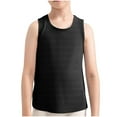 thumbnail image 2 of Spazoro Little and Big Girls Tank Tops Undershirts, Sleeveless Summer Solid Breathable Camisole for Kids Girls Boys Black Size 4-5T, 2 of 5