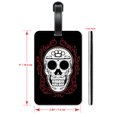 thumbnail image 2 of Fancy Skull - Luggage ID Tags / Suitcase Identification Cards - Set of 2, 2 of 5