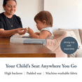 thumbnail image 2 of Inglesina Fast Table Chair, Powder Pink - Portable Baby High Chair - for Babies & Toddlers up to 37 lbs - Collapsible Design - Fits Tables 0.8'' to 3.5'' Thick - Travel Bag Inc, 2 of 6