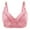 Pink, variant on asdoklhq Sports Bras for Women Plus Size,Woman's Plus Size Wire Free Push Up Hollow Out Bra Underwear