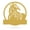 Gold, variant on Personalized Horse Ranch Sign