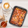 thumbnail image 2 of Miangastore 1 Set of Stainless Steel Baking Pan with Net Rack Kitchen Supply (Silver), 2 of 8