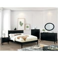 thumbnail image 6 of Furniture of America Belkor Mid-Century Modern Wood 4-Drawer Chest in Black, 6 of 8