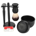 thumbnail image 2 of Men Manual Beard Shaving Knife Set Beard Brush Soap Replacement Beard Shaving Knife Blade Kit, 2 of 5