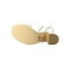 thumbnail image 4 of Sandalia de vestir Tacones Mujer Sintetico Blanco Leche Leon 094015, 4 of 4