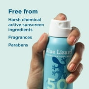 Blue Lizard Sensitive Mineral SPF 50 Spray, Zinc Oxide, 5 oz