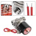 thumbnail image 1 of Válvula eléctrica, AC 220V G1/2"Válvula solenoide inoxidable Válvula C Durabilidad probada en el tiempo VoborMX herramienta, 1 of 8