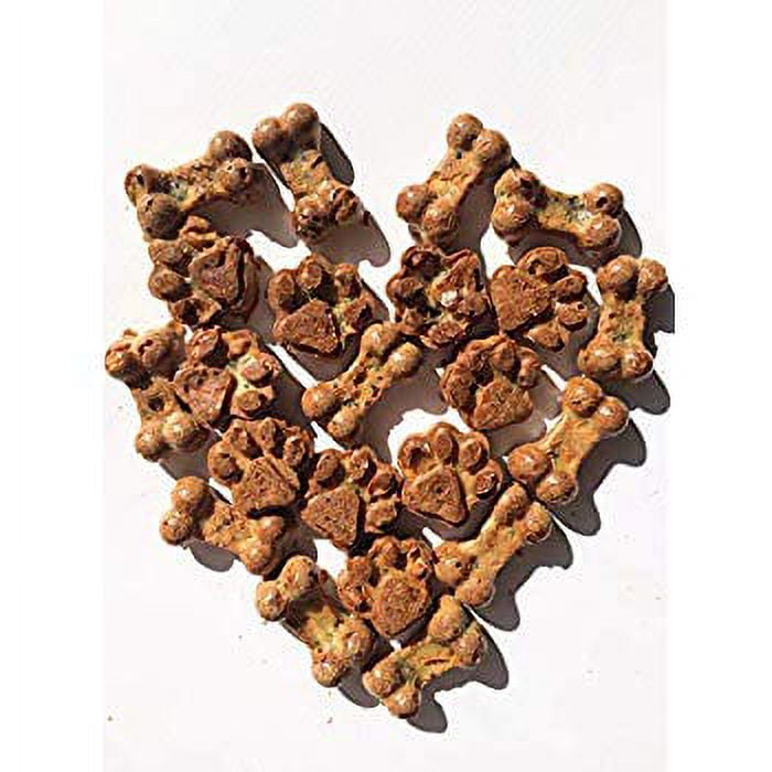  Nenkarn Mini Dog Treat Molds Silicone, 148 Cavity Mini Heart  and 69 Cavity Paw Silicone Molds for Candy, Chocolate, Dog Treat Maker :  Home & Kitchen