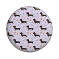 thumbnail image 3 of Rv Spare Tire Cover 14 inch - Dachshund Dog Puppy No.1026 Tire Covers for Trailers, Adjustable Camper Spare Tire Cover, 3 of 7