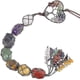 thumbnail image 4 of Adorno colgante de árbol de la vida de Chakra de cristal, decoración de habitación Bohemia, accesorios estéticos para decoración del hogar, regalos de piedra de la suerte Feng Shui, 4 of 5