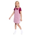 thumbnail image 4 of Hello Kitty Girls Graphic Ribbed Tee and Denim Jumper Dress Set, 2 Piece, Sizes 4-12, 4 of 11