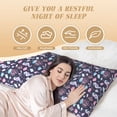thumbnail image 4 of Lsque Watercolor Marine Animals Body Pillow Case Cover,Ultra-Soft Microfiber Bed Pillow Cases 20x54 inches,Elegant Bedding,Breathable Durable Pillow Cover with Envelope Closure, 4 of 8