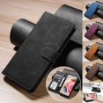thumbnail image 2 of Wallet Magnetic Flip Leather Case For Xiaomi 13T 12T 12 Lite 11T Poco X5 Pro M5s C51 C40 X3 F3 Redmi 12 12C 9 8 7A A1 A2 Plus, 2 of 5