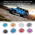 thumbnail image 2 of Disco de freno RC CAR RUEDA METAL RUEDA RONE HEX HUX Adaptador Control remoto Modelo Carrera de automóviles en las partes de la carretera para controlar la velocidad Paquete de plata de 4 Inevent FN001646-08, 2 of 6