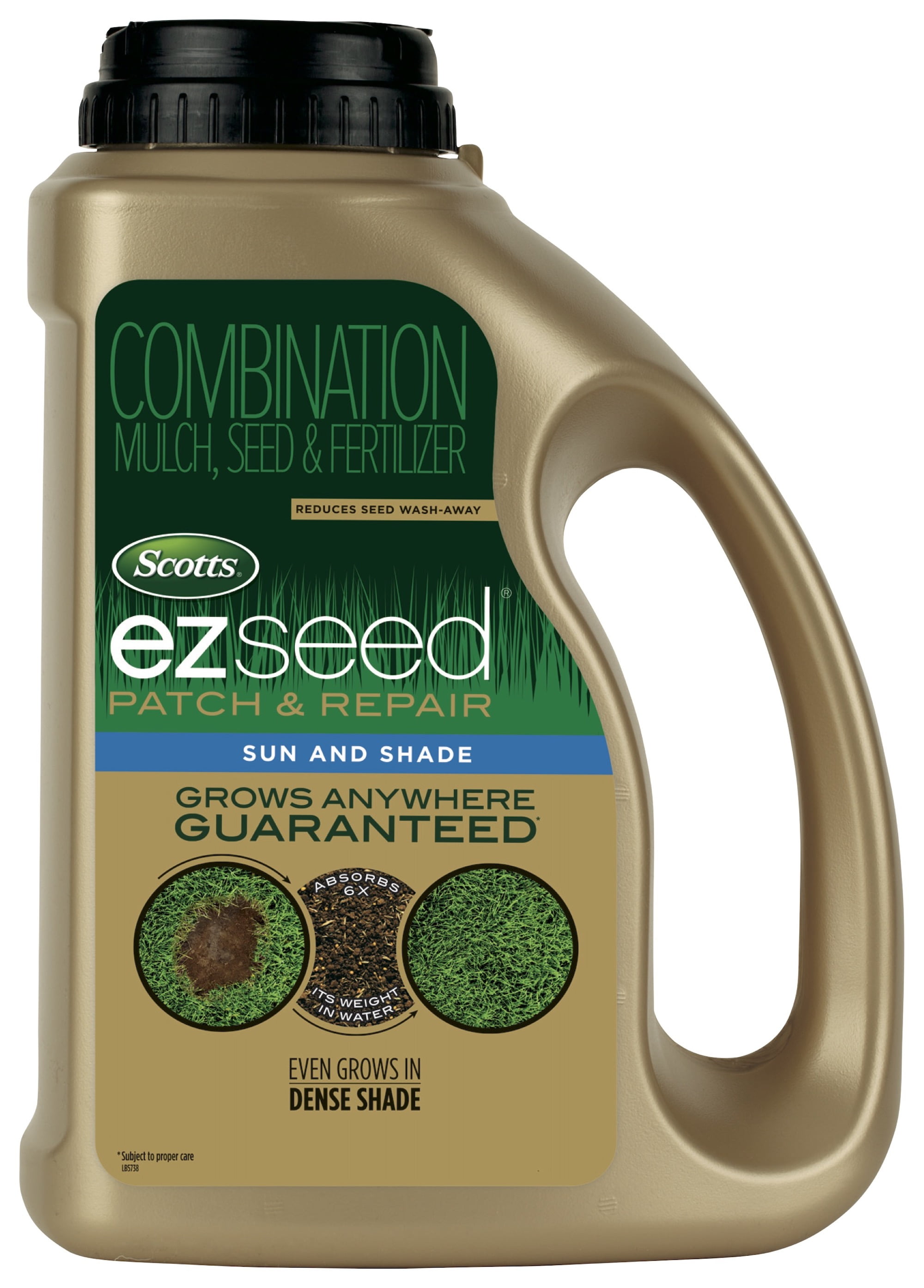 Scotts EZ Seed Patch & Repair Sun and Shade, 3.75 lbs., up to 85 sq. ft.