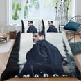 thumbnail image 2 of El Aficionado Conjunto de sábanas temático, trío de piezas, cómodo y amigable con la piel, diseño único, regalo de decoración para el hogar para familiares, amigos y fans,173cm *218cm, 2 of 6