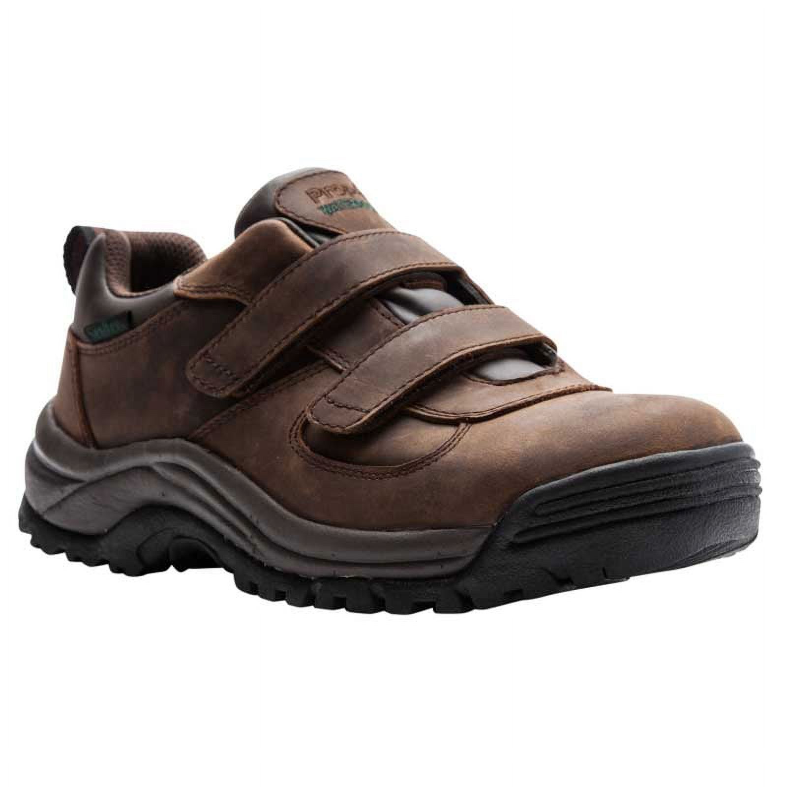 Propet Men's Cliff Walker Low Strap Waterproof Walking Shoe Black Leather - MBA023LBLK - image 2 of 2