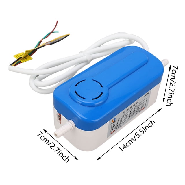Bomba de drenaje de condensado HVAC Mini Split portátil automático para aire acondicionado CA 110-240 V 24 l/h para deshumidificador de horno