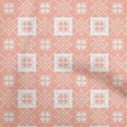 thumbnail image 1 of oneOone Polyester Spandex Peach Fabric Geometric Sewing Craft Projects Fabric Prints By Yard 56 Inch Wide, 1 of 4