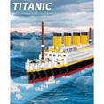 thumbnail image 2 of Set de bloques de construcción Jqmeg Titanic Micro Mini 1860 piezas 3D, 2 of 6