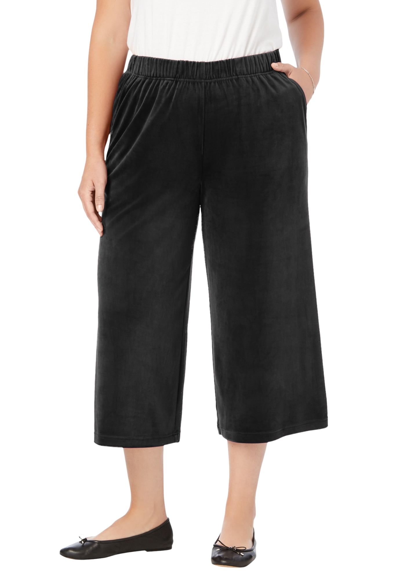 northcrest knit pants plus size