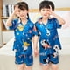 thumbnail image 1 of disney Children Pyjama Sets Silk Satin Sleepwear Mickey Mouse T-shirt Nightwear Girl Boy Homewear Kids Clothes Girls Pajamas110CM Gao Jinjia LED, 1 of 2
