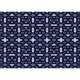 thumbnail image 1 of Ahgly Company Machine Washable Indoor Rectangle Transitional Night Blue Area Rugs, 2' x 4', 1 of 7