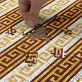 thumbnail image 4 of Ambesonne Retro Jigsaw Puzzle, Meanders, Heirloom-Quality Fun Activity for Family Durable Cardboard, 1000 pcs, Redwood Apricot, 4 of 5