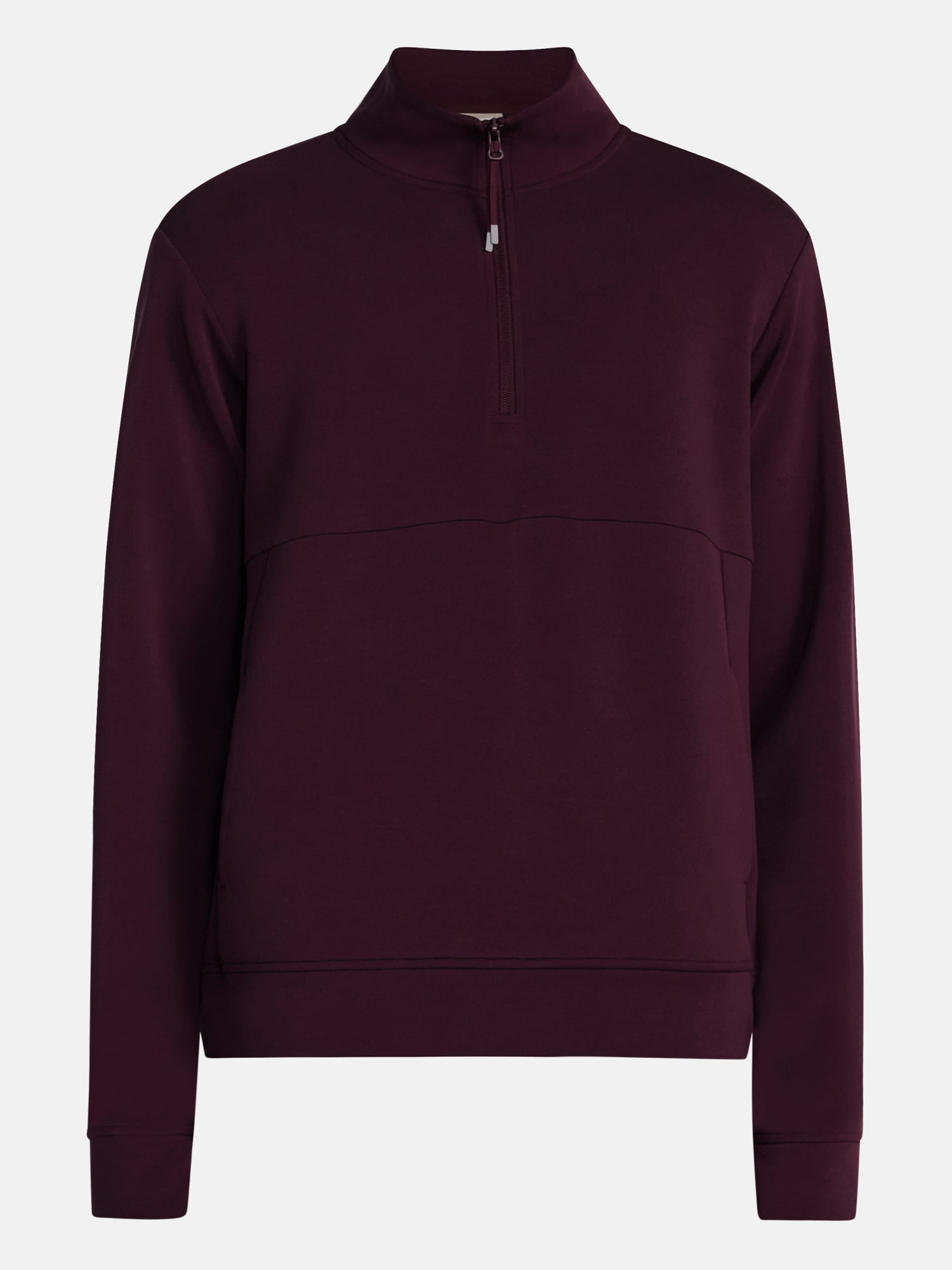 Avia Men's Twill ScubaKnit Quarter Zip Pullover Sweatshirt, Sizes XS-4XLT