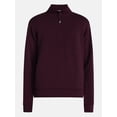 thumbnail image 6 of Avia Men's Twill ScubaKnit Quarter Zip Pullover Sweatshirt, Sizes XS-4XLT, 6 of 6