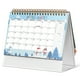thumbnail image 1 of Calendario de escritorio 2026: Calendario pequeño de escritorio con tapa abatible, planificador mensual con papel grueso, estilo minimalista para decoración del hogar o la oficina, color rosa., 1 of 8