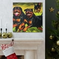 thumbnail image 5 of Watchful Rottweiler Guard - Canvas, 5 of 10