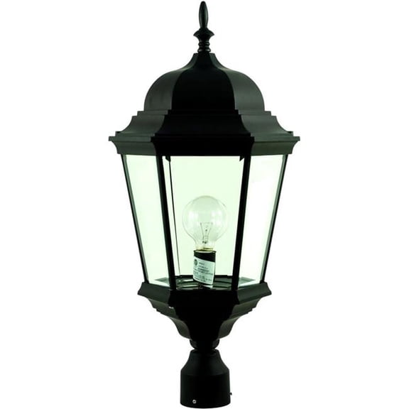 Dabmar Lighting GM235-L30-65K-BZ-FR 85V-265V E26 LED 30W 65K Frost Cast Aluminium Post Light Top Fixture, Bronze