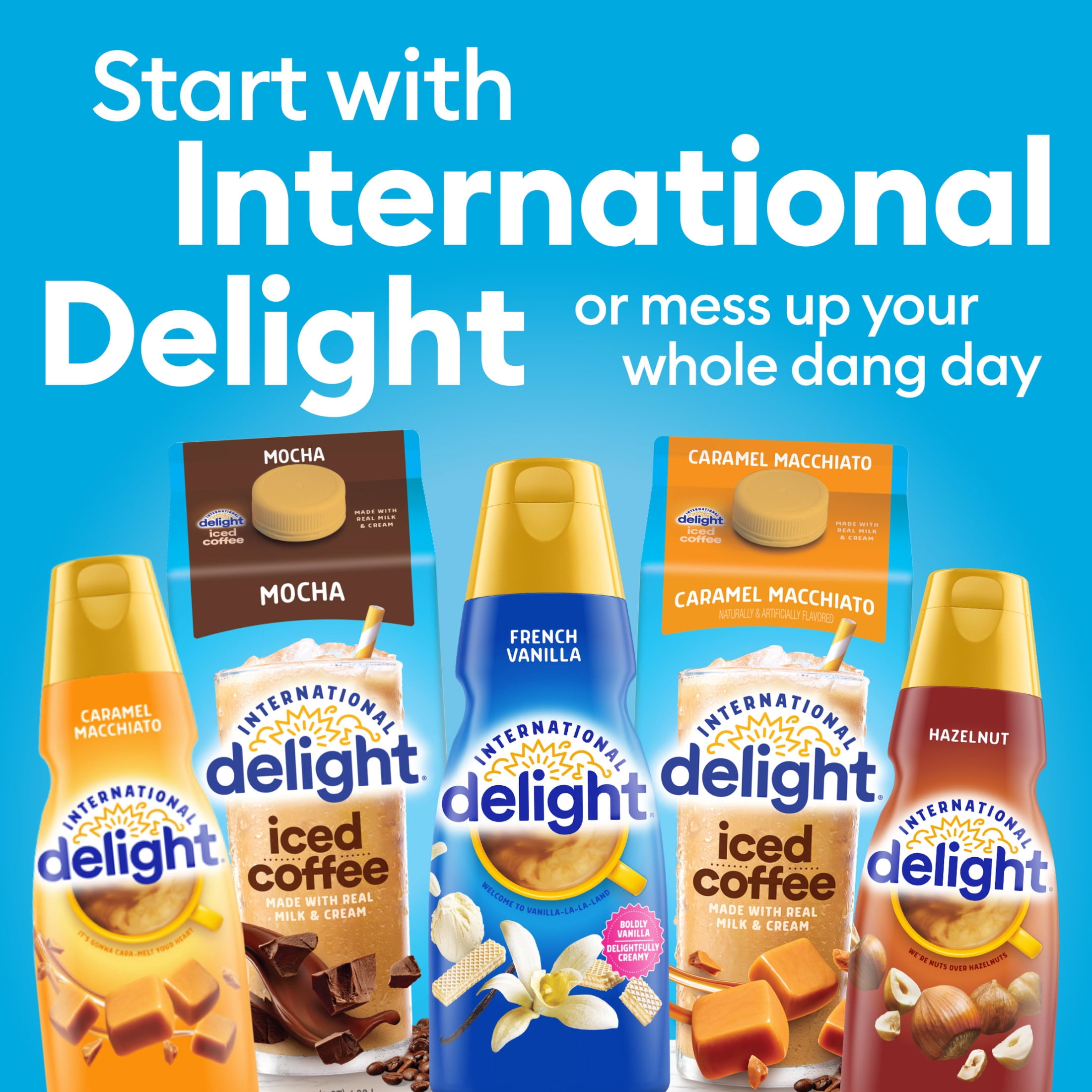 International Delight Ready to Drink Vanilla Iced Coffee, 64 fl oz Carton