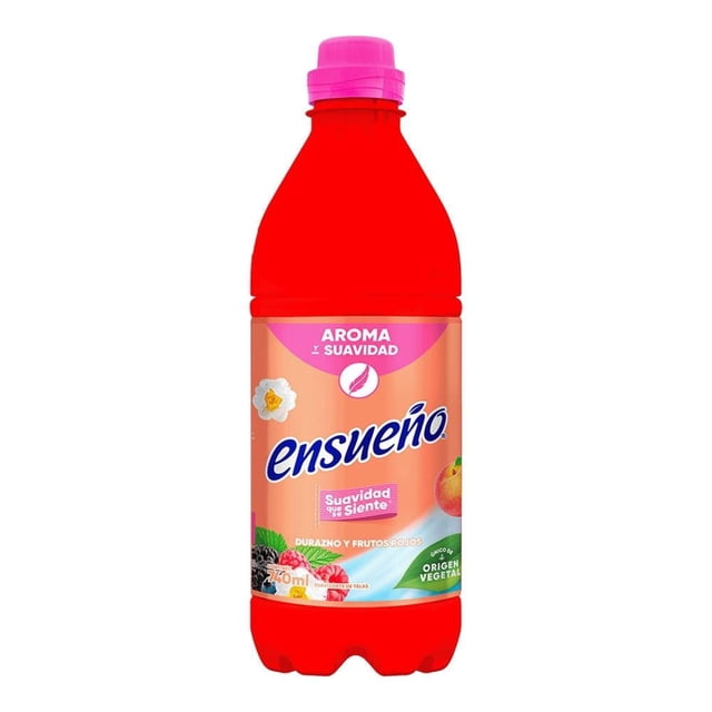 Suavizante de telas Ensueño durazno y frutos rojos 740 ml