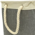 thumbnail image 2 of Fabric Laundry Basket Large Hamper with Lid Foldable Baskets Space Saving Child, 2 of 6