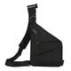 thumbnail image 4 of Bolso bandolera, mochila bandolera, mochila informal, bolsos en el pecho, bolso de hombro para Negro Izquierda, 4 of 8