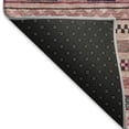 thumbnail image 5 of Addison Rugs Mayfield Premium Machine Washable Transitional Stripes Pink Round Rug, 8' X 8' Machine Washable Transitional Stripes Pink Oversized Sherpa Throw Blanket, 5 of 6